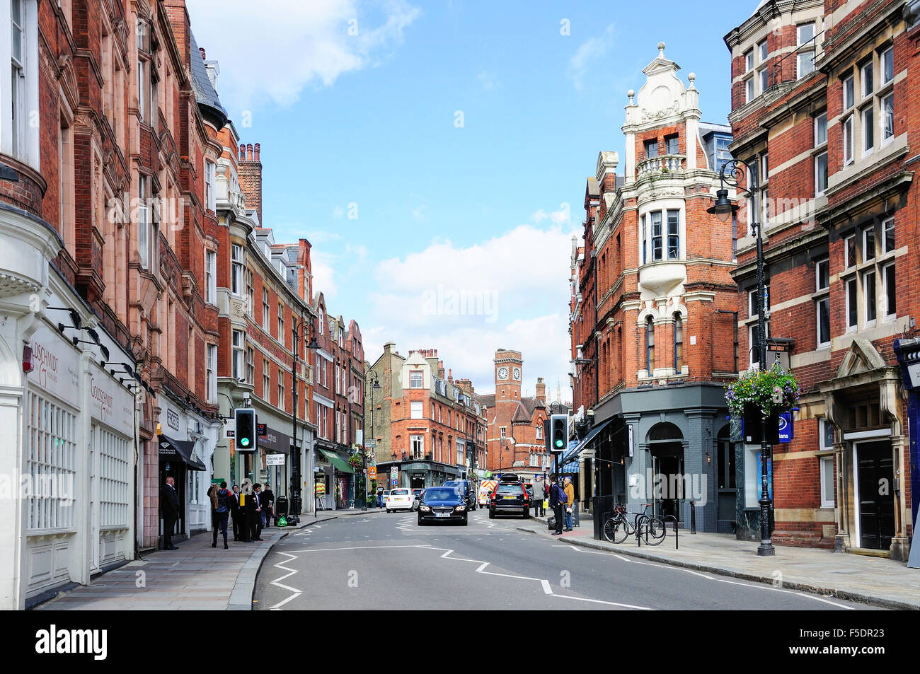 Heath Street Hampstead London Borough Of Camden Greater London England Regno Unito Foto 7524