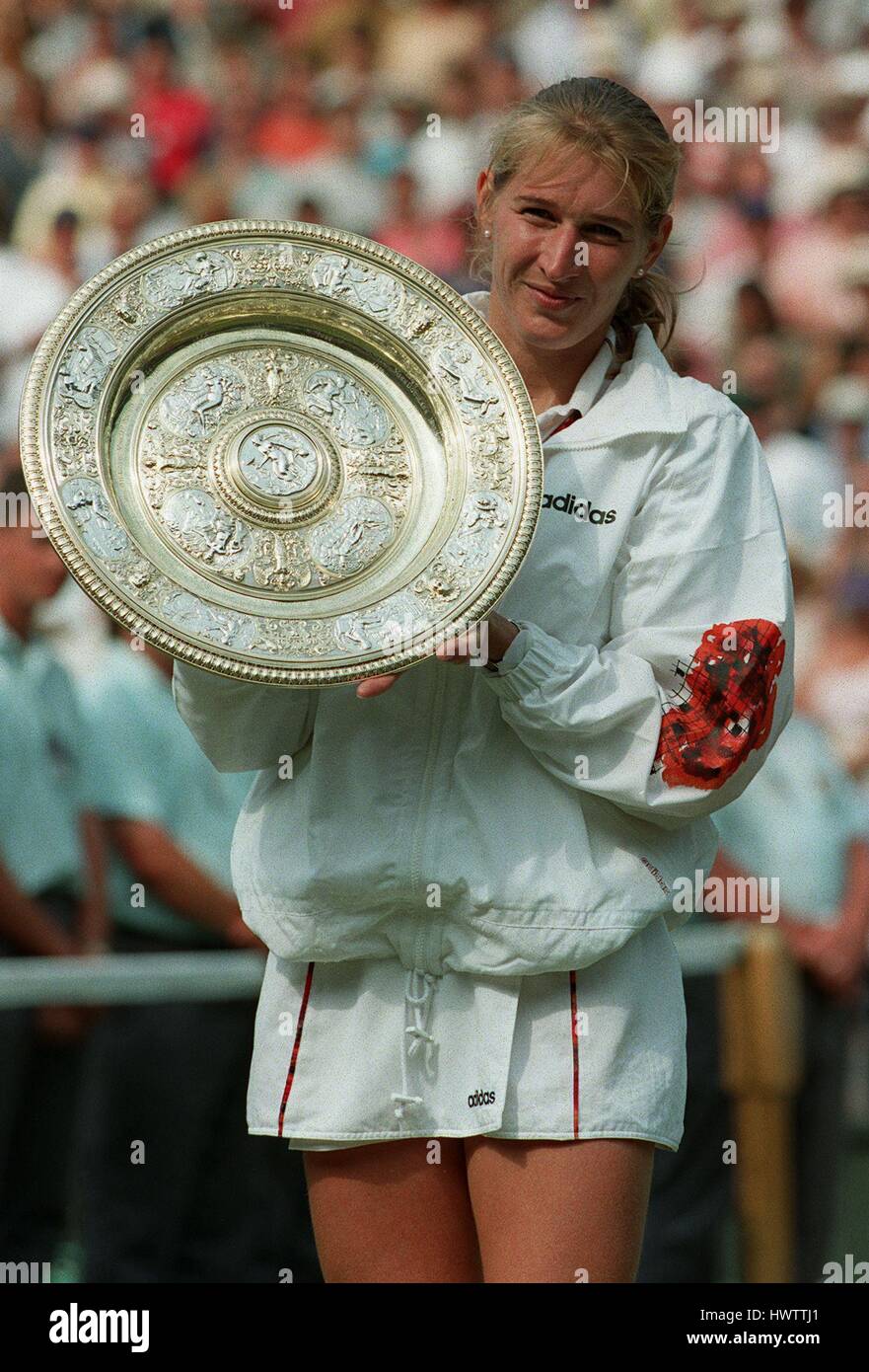 Steffi Graf Wimbledon Campione 08 Luglio 1995 Foto Stock Alamy 2702