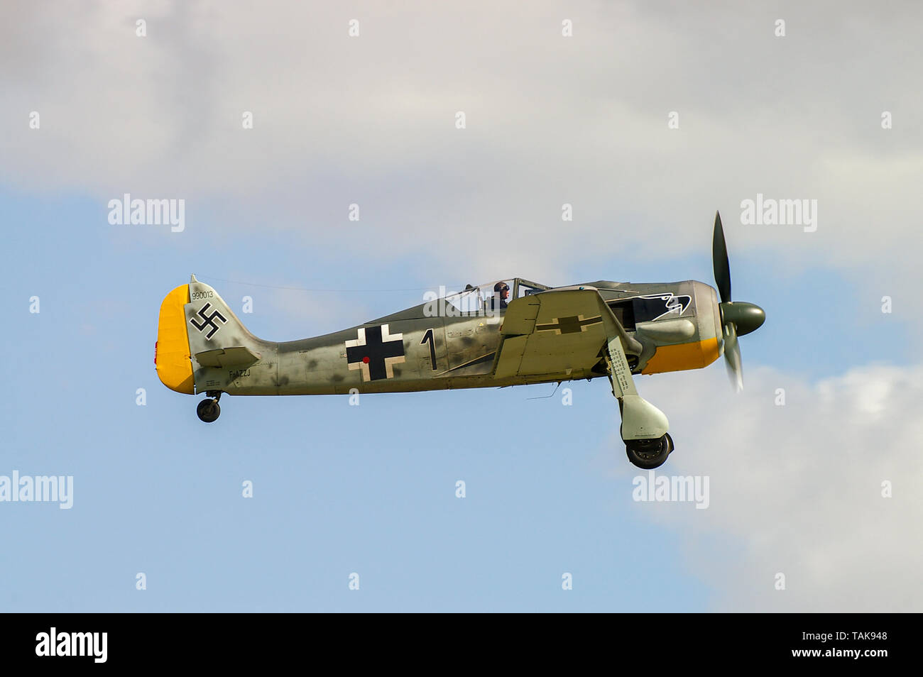 Fw 190 Pilot Marc Mathis Battenti Focke Wulf Fw190a Ricostruire